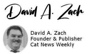 David A. Zach; founder & publisher Cat News Weekly
