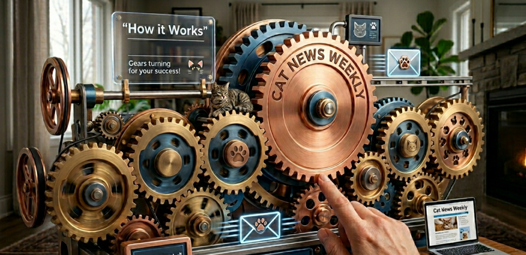 cat news weekly; how it works